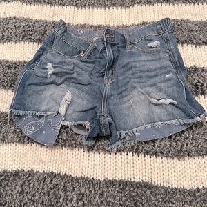 aerie jean shorts